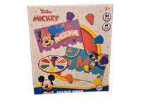 Gra kolorowe Bingo Nauka kolorów przez zabawę Myszka Miki Minnie Disney