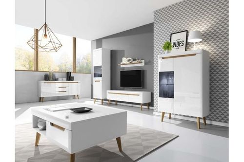 MALMO - PÓŁKA P107 CM BIAŁY POŁYSK na Arena.pl