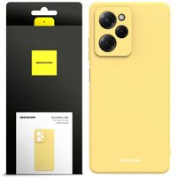 Spacecase Silicone Case Poco X5 Pro 5G Yellow