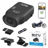 zestaw / wideorejestrator motocyklowy mufu motocam v11s fullhd 7h /