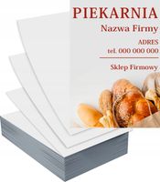 Ulotki A4 5000szt reklamowe firmowe duży wybór wzorów PIEKARNIA
