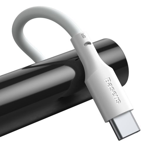 kabel usb do usb-c baseus simple wisdom, 40w, 5a, 1.5m (biały) 2szt. na Arena.pl