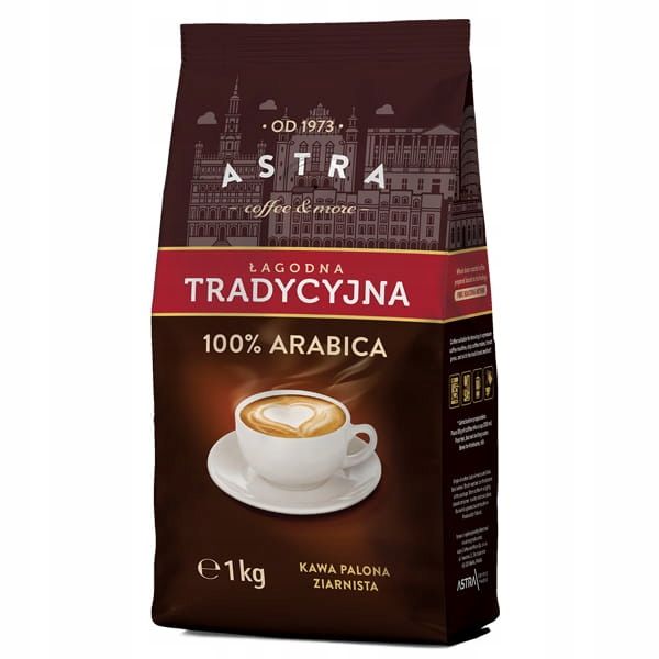 Astra kawa ziarnista Łagodna Tradycyjna 1 kg zdjęcie 5