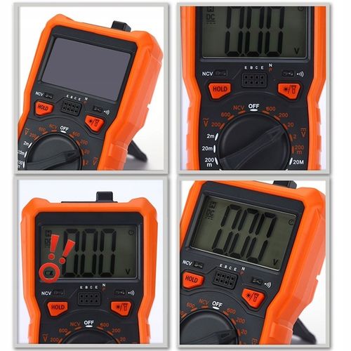 PROFESJONALNY MIERNIK POBORU PRĄDU MULTIMETR CYFROWY ELEKTRYCZNY LCD TESTER na Arena.pl