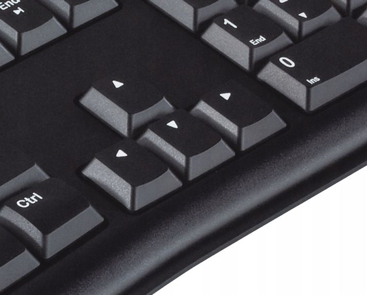 Zestaw Logitech MK120 USB klawiatura K120 mysz B100 przewodowa komputera zdjęcie 9