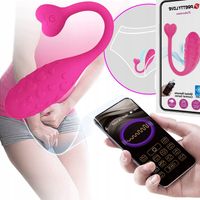 WIBRATOR DAMSKI JAJECZKO BEZPRZEWODOWE NA TELEFON SEX JAJKO DO POCHWY