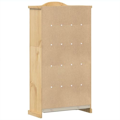 Witryna Corona, 99x43x187 cm, lite drewno sosnowe na Arena.pl