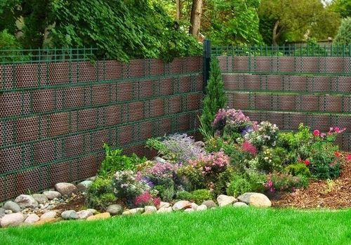 Taśma ogrodzeniowa do paneli 19x255 brąz na Arena.pl