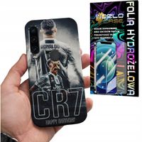 ETUI DO HUAWEI Y6P - RONALDO PIŁKARSKIE WZORY PIŁKA NOŻNA + FOLIA