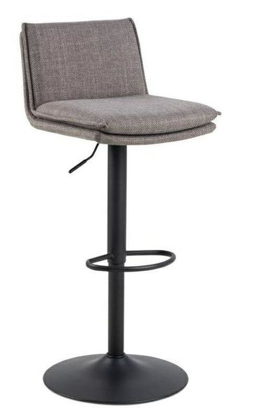 Stołek barowy Flynn szary jasny zdjęcie 1