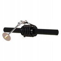 Wytrzymały wałek do ćwiczeń przedramienia i nadgarstka, lina do