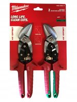 Zestaw offsetowych nożyc do blachy 2 szt 4932499017 Milwaukee
