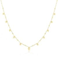 Naszyjnik - celebrytka z kuleczkami XUPING