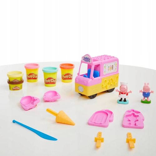 Play-Doh Świnka Peppa Samochód z lodami Hasbro F3597 na Arena.pl