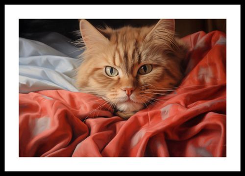 Plakat 45x30cm Mruczący Spokój na Arena.pl