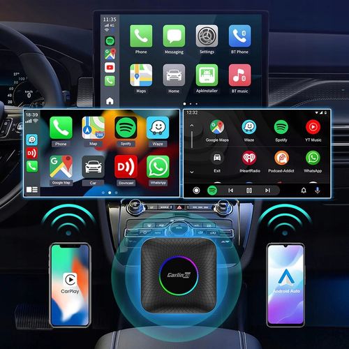 CARLINKIT TBOX AMBIENT RGB 4/64GB APPLE CARPLAY ANDROID AUTO CARLINK SIM na Arena.pl