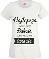 PREZENT DLA BABCI koszulka NAJLEPSZA BABCIA napis