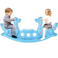 WOOPIE Bujak Dino Huśtawka Równoważna Jasno Niebieski