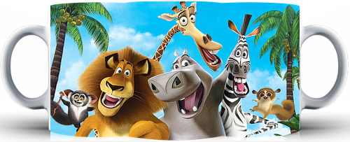 Kubek ceramiczny Pingwiny z Madagaskaru na Arena.pl