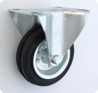 KOŁO METAL-GUMA 100MM OBUDOWA STAŁA 13 - KL100 STA