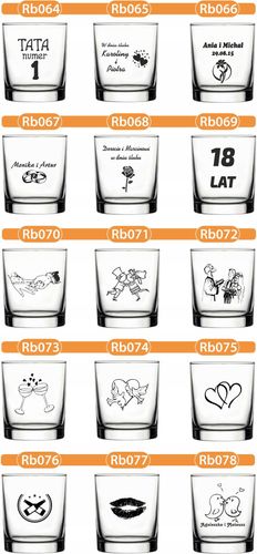 KARAFKA z grawerem + 6 szklanek PREZENT URODZINY na Arena.pl