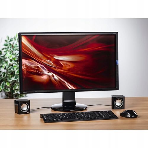 Hama GŁOŚNIKI KOMPUTEROWE do laptopa, PC stereo na Arena.pl