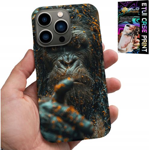 ETUI DO IPHONE 16 PRO - MAŁPA, MAŁPKA, GORYL, ZWIERZĘTA + SZKŁO na Arena.pl