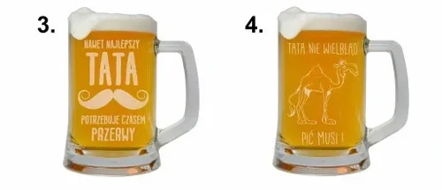 KUFEL DO PIWA PREZENT DLA TATY NA DZIEŃ OJCA Z GRAWEREM na Arena.pl
