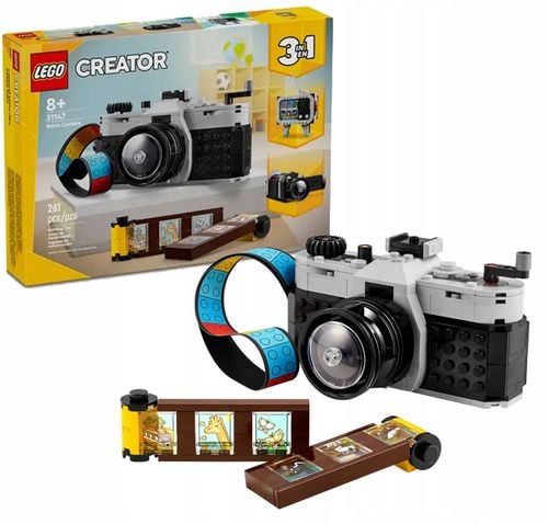 31147 - LEGO Creator - Aparat w stylu retro na Arena.pl