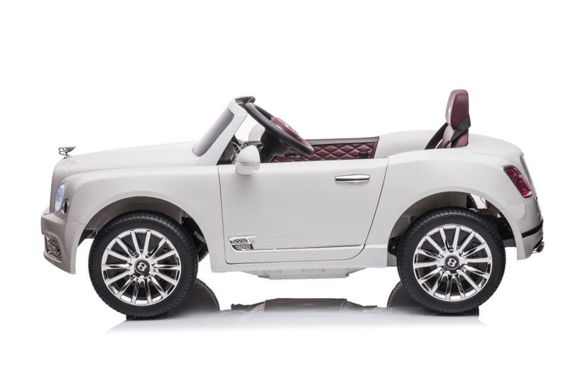 Auto Na Akumulator Bentley Mulsanne Biały zdjęcie 8