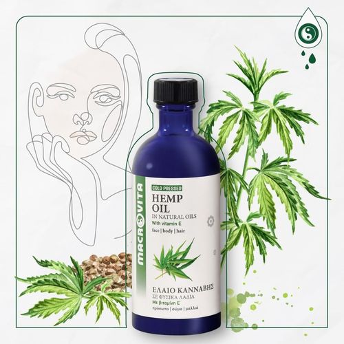 MACROVITA OLEJ KONOPNY w naturalnych olejach tłoczony na zimno z witaminą E 100ml na Arena.pl