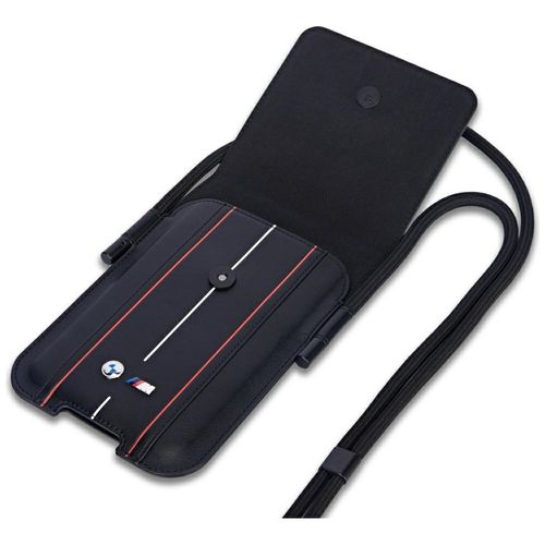 torebka bmw phone pouch red stripes      czarny na Arena.pl