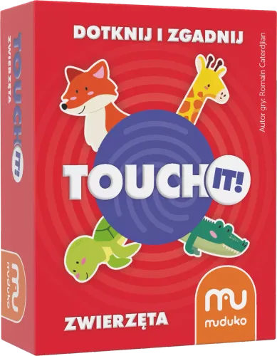 Familijna gra dla dzieci i dorosłych z wypukłymi kartami Touch it Zwierzęta na Arena.pl