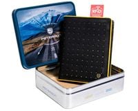 skórzany portfel męski z kontrastowym obszyciem - peterson