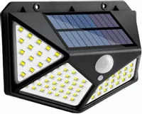 LAMPA solarna KINKIET czujnik ruchu 100LED E080