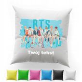 POSZEWKA Z NADRUKIEM BAWEŁNIANA 40x40CM - BTS KPOP KOREA