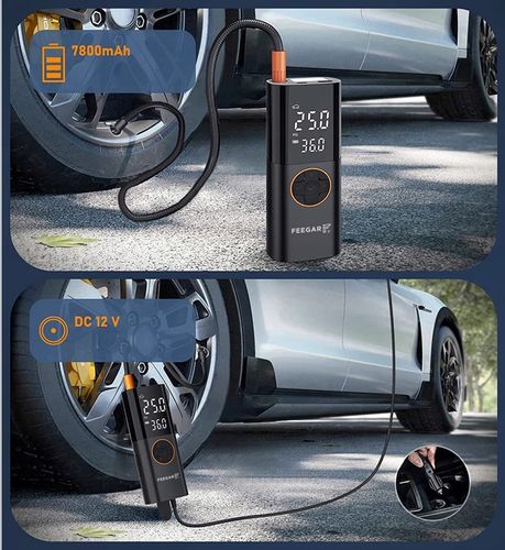 Kompresor samochodowy Feegar Pompka Rowerowa na Arena.pl