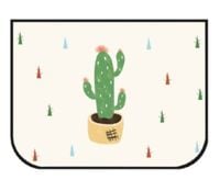 Kurtyna magnetyczna osłona okna samochodu kaktus