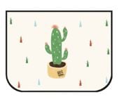 Kurtyna magnetyczna osłona okna samochodu kaktus