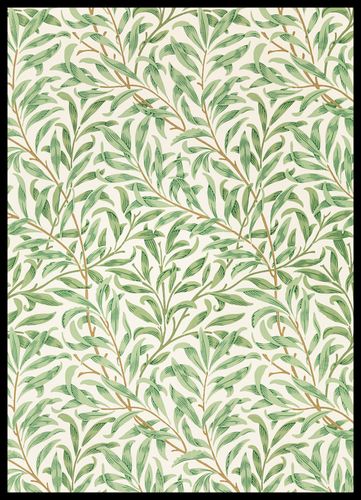 Plakat 50x70cm Willow Pattern 2, Morris Vintage do Salonu na Arena.pl