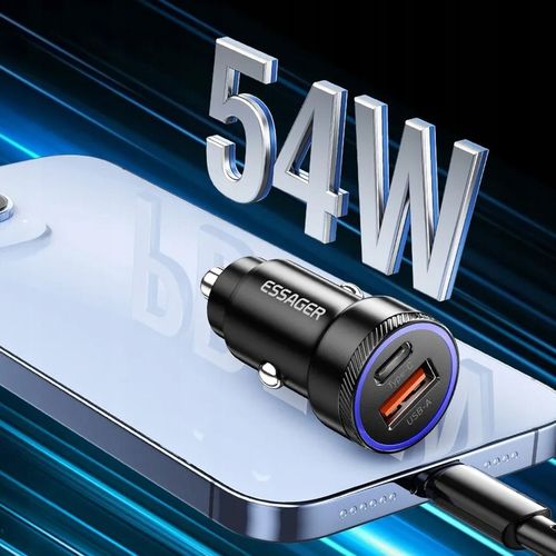 SZYBKA MOCNA Ładowarka Samochodowa USB 54W do telefonu QC3.0 PD 3.0 USB-C na Arena.pl