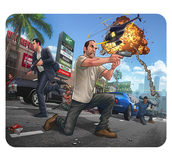 Podkładka pod myszkę GTA zdjęcie 1