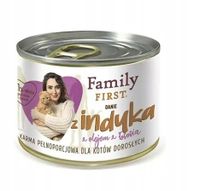 Family First Mokra karma dla kota indyk 200g
