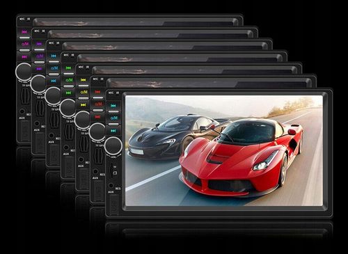 RADIO SAMOCHODOWE BLUETOOTH 2 DIN 7 CALI RDS USB AUX MICRO SD 4x50W PILOT na Arena.pl