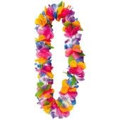 naszyjnik hawajski gęste kwiaty aloha hawaje plaża
