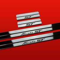 Listwa progowa FORD FIESTA MK7 FIESTA ST Stal nierdzewna 304 połysk 4szt