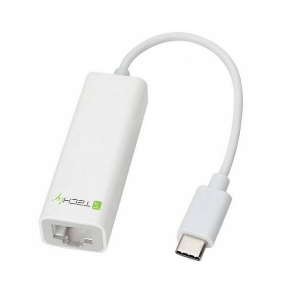 KARTA SIECIOWA ADAPTER TECHLY  USB-C 3.1 NA RJ45 GIGABIT 10/100/1000 zdjęcie 1