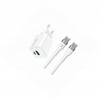 Szybka ładowarka GaN 30W 2 wejścia długim z kablem 2m do Oppo Reno 6 5G
