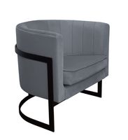 Fotel Glamour podstawa czarna BL14