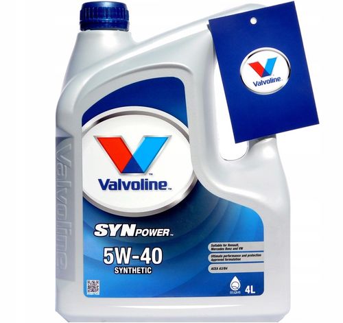Olej Valvoline SYNPOWER 5W40 4L na Arena.pl